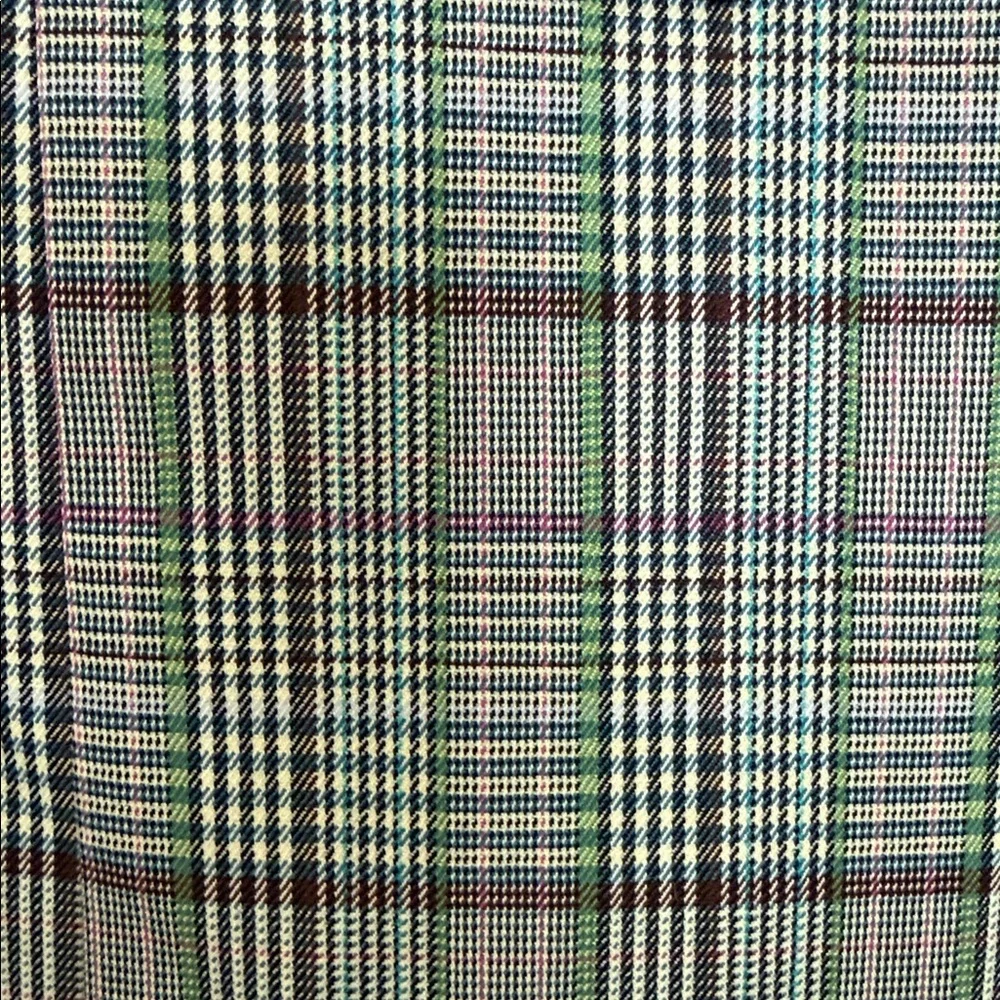 Avec Les Filles Gray Checkered Trench Coat - Picture 3 of 7